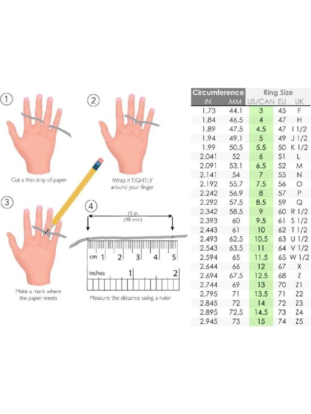1.25 Carat Round Brilliant CZ Sterling Silver Wedding Engagement Ring Set, Sizes